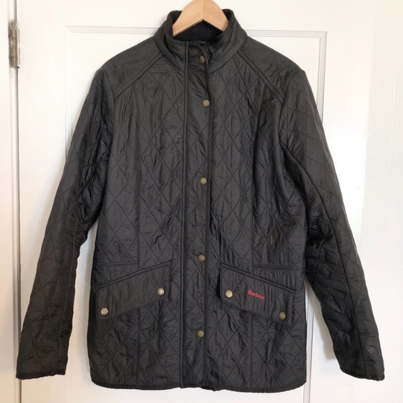 Barbour - Cavalry Diamond Quilted Jacket - Navy - Picture 2 of 8